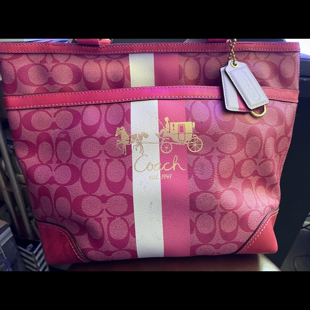 Coach shoulder handbag